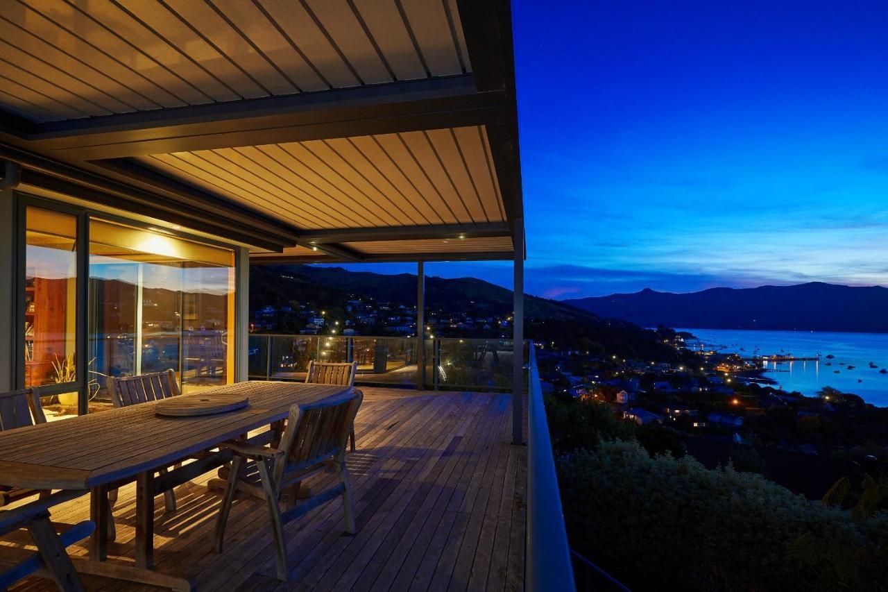 Akaroa Holiday Home Spacious And Quite With Stunning Harbour Views And Close To Town Zewnętrze zdjęcie