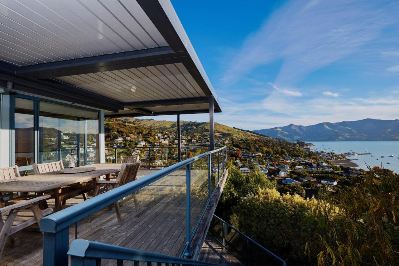 Akaroa Holiday Home Spacious And Quite With Stunning Harbour Views And Close To Town Zewnętrze zdjęcie