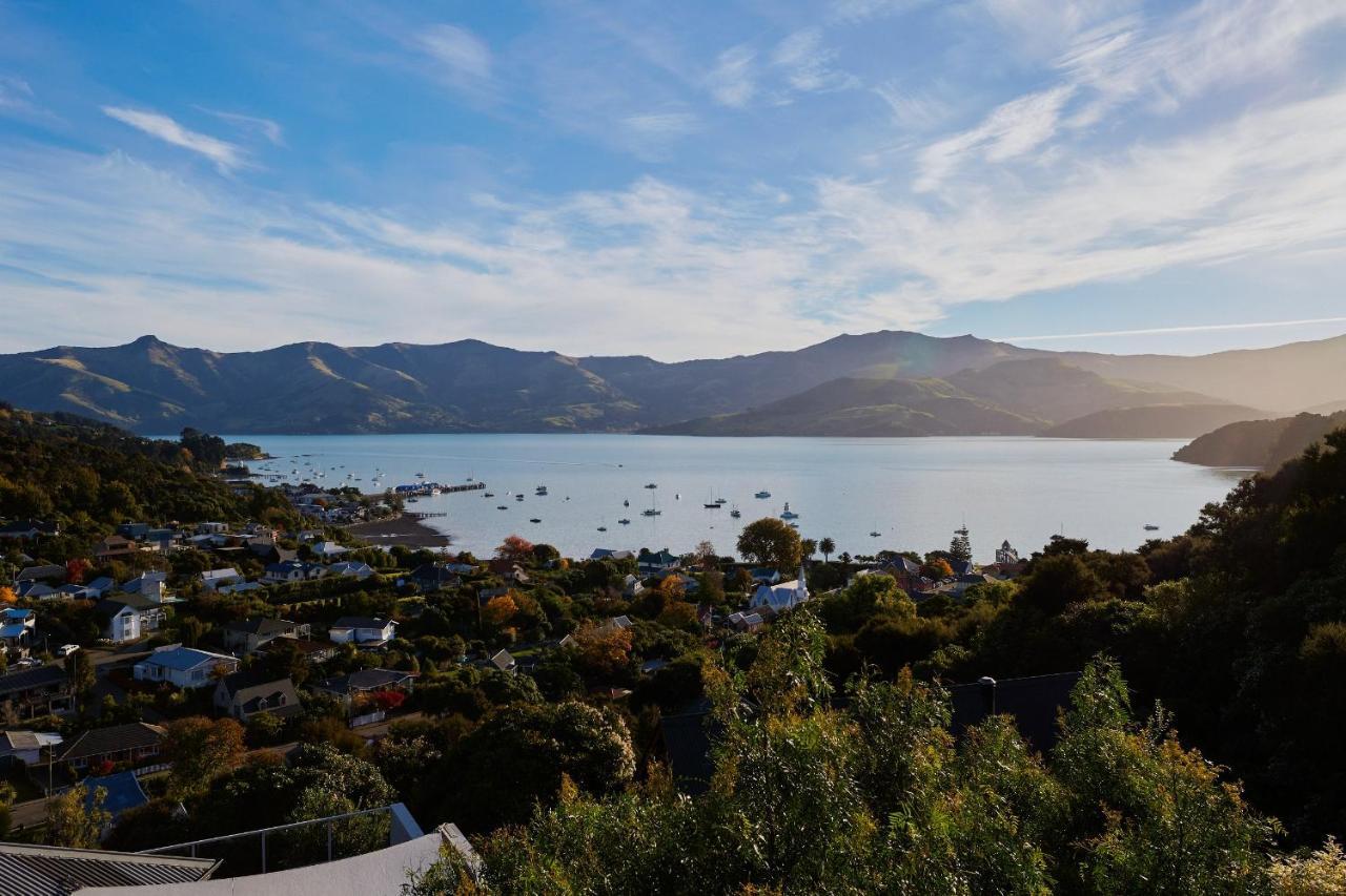 Akaroa Holiday Home Spacious And Quite With Stunning Harbour Views And Close To Town Zewnętrze zdjęcie
