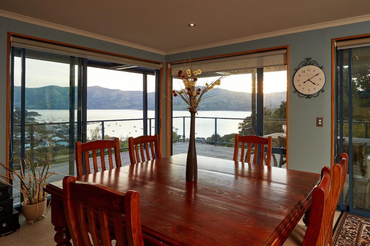 Akaroa Holiday Home Spacious And Quite With Stunning Harbour Views And Close To Town Zewnętrze zdjęcie
