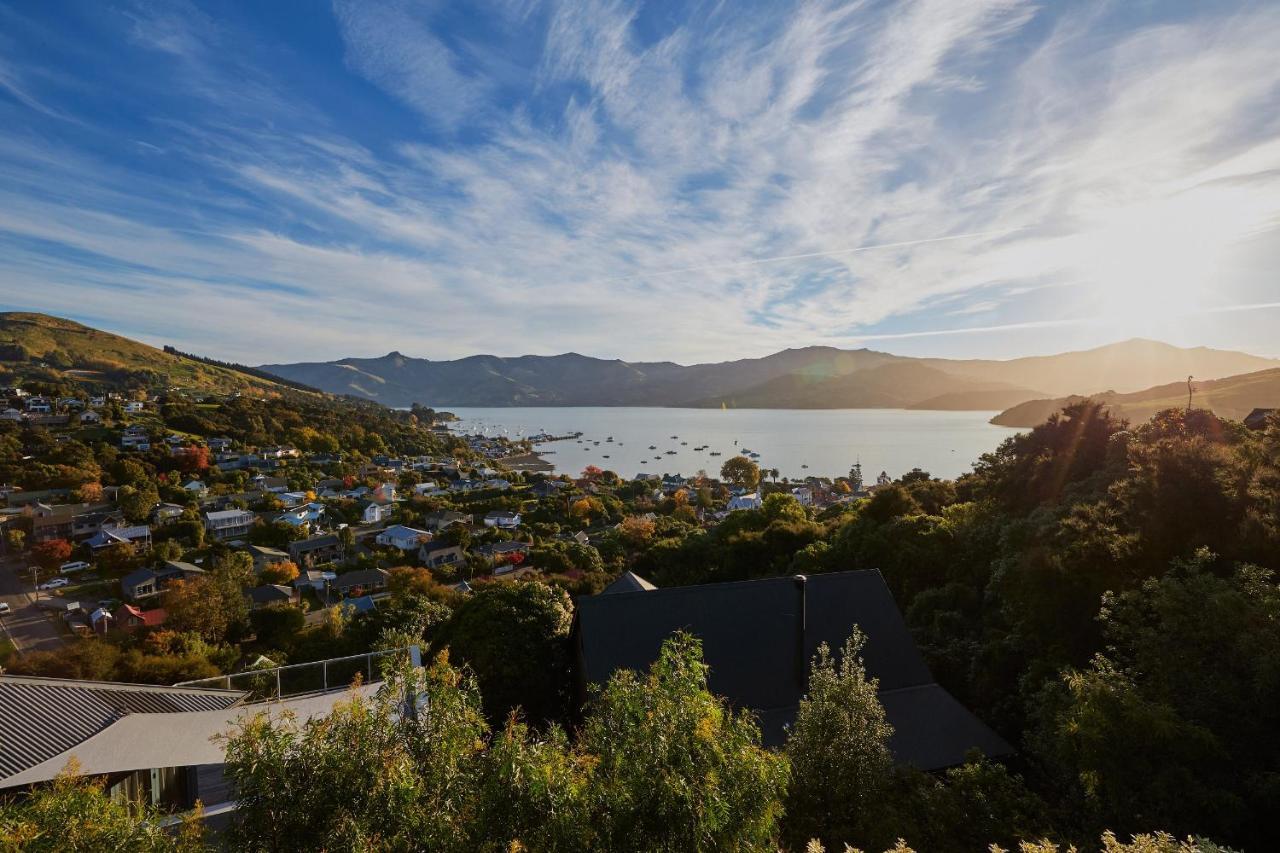 Akaroa Holiday Home Spacious And Quite With Stunning Harbour Views And Close To Town Zewnętrze zdjęcie