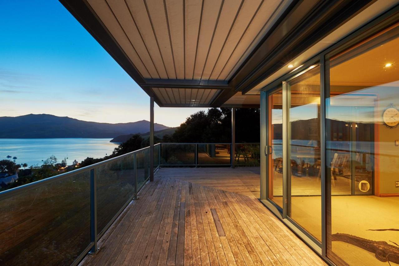 Akaroa Holiday Home Spacious And Quite With Stunning Harbour Views And Close To Town Zewnętrze zdjęcie